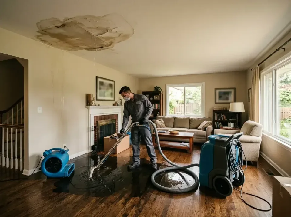 attic-pipe-burst-ceiling-drip-008 — frequently asked questions, Water Damage Restoration & Carpet Care in Williamsburg, FL